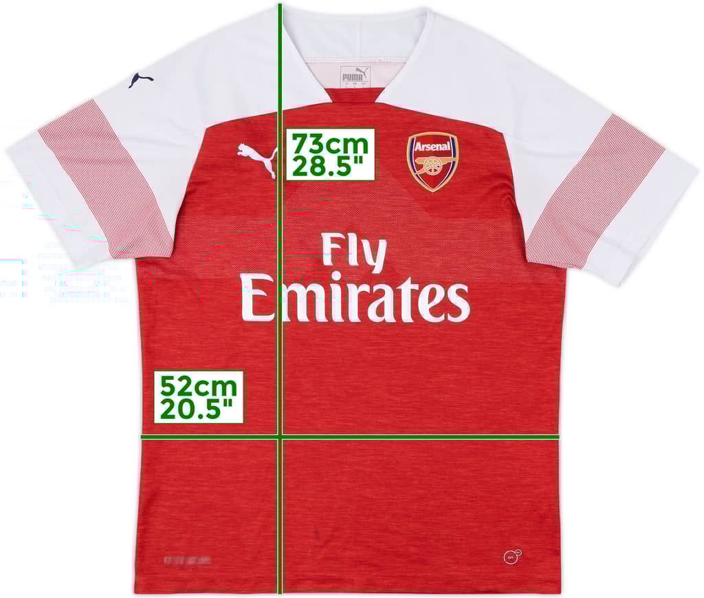 2018-19 Arsenal Home Shirt - 5/10 - (L)