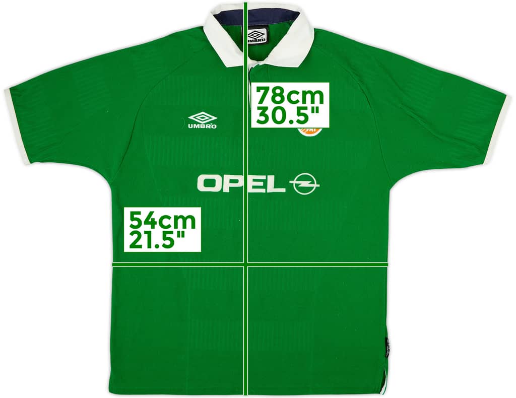 2000-01 Ireland Home Shirt - 8/10 - (L)