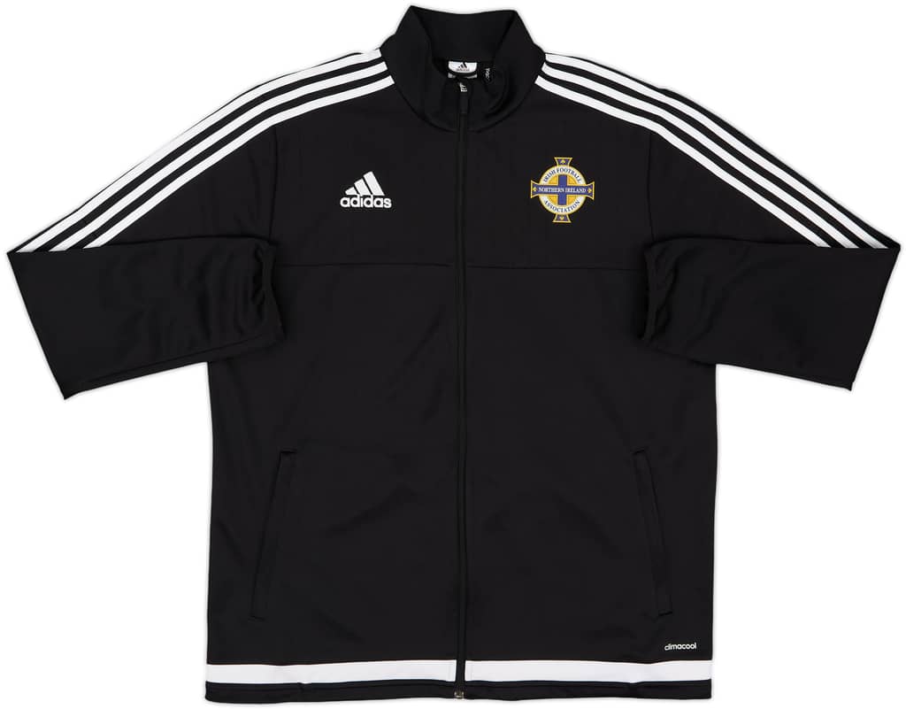 2015-16 Northern Ireland adidas Track Jacket - 8/10 - (L)
