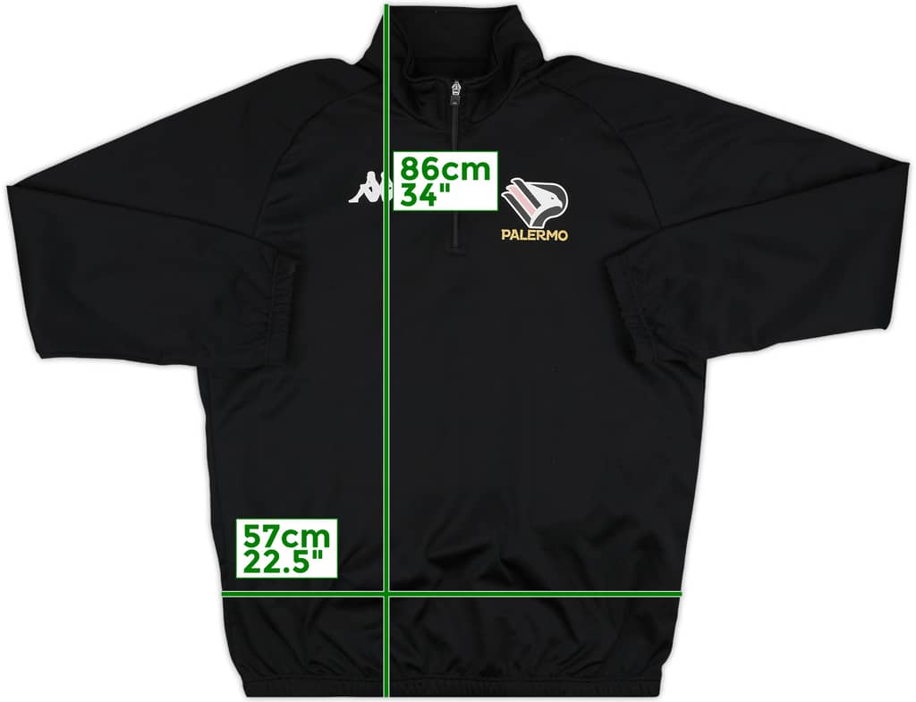 2019-20 Palermo Kappa 1/4 Zip Drill Top - 9/10 - (3XL)
