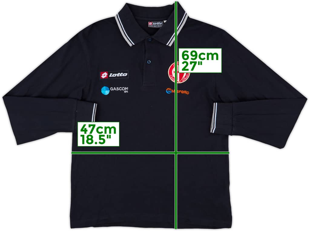 2010-11 Padova Lotto Polo L/S Shirt - 9/10 - (M)