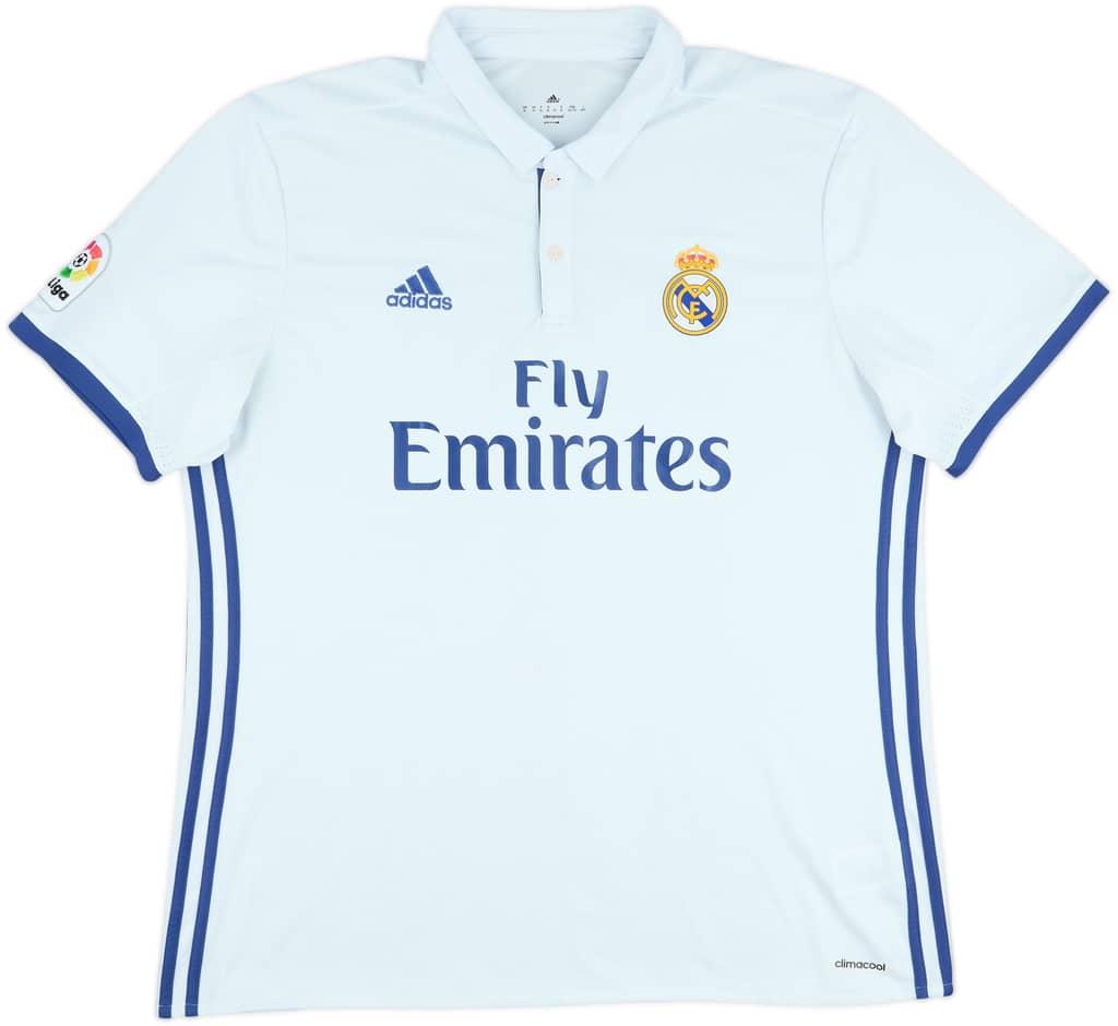 2016-17 Real Madrid Home Shirt - 5/10 - (XL)