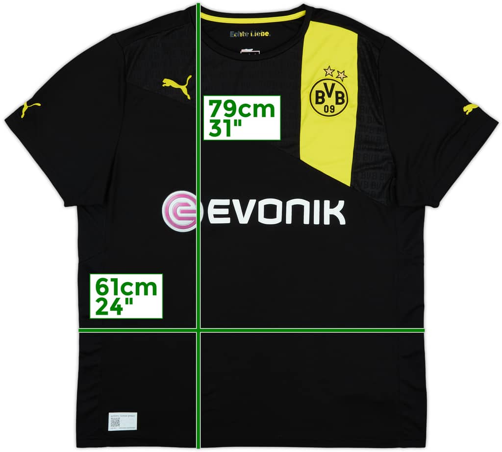 2012-13 Borussia Dortmund Away Shirt - 8/10 - (3XL)