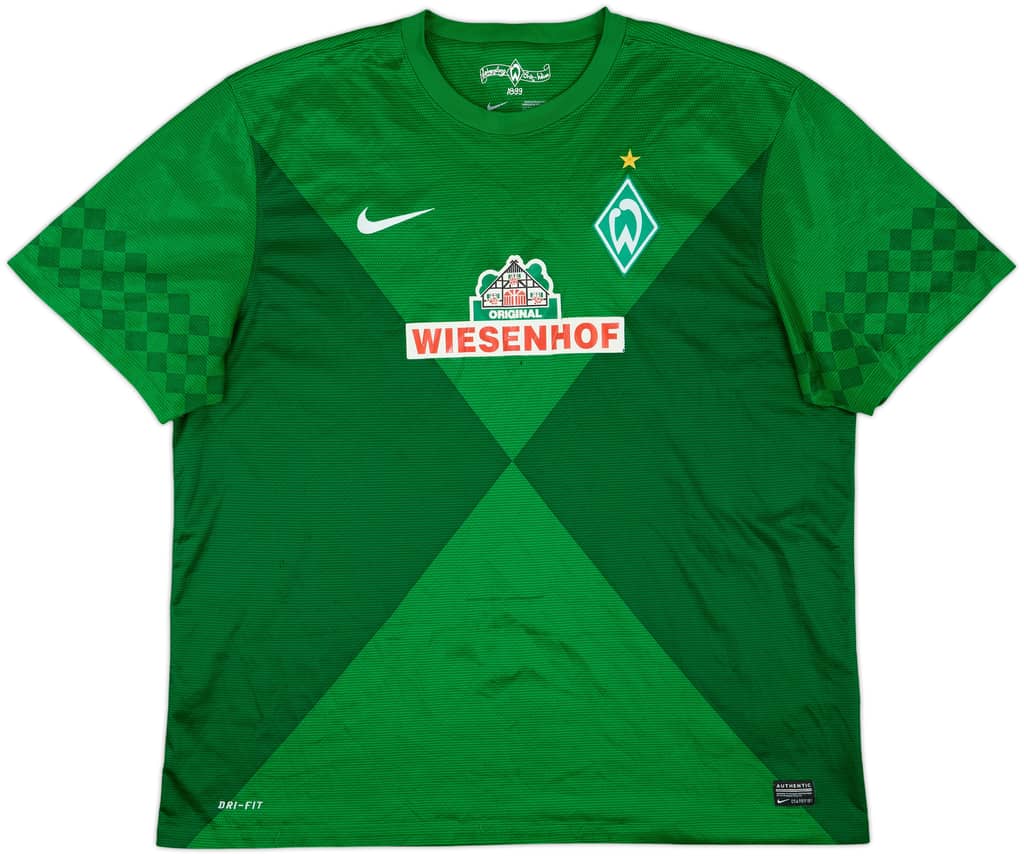 2012-13 Werder Bremen Home Shirt - 6/10 - (XXL)