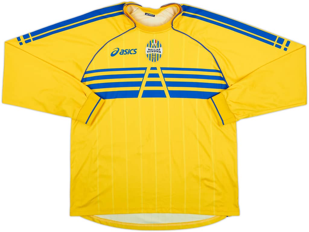 2007-08 Hellas Verona Away L/S Shirt - 8/10 - (L)