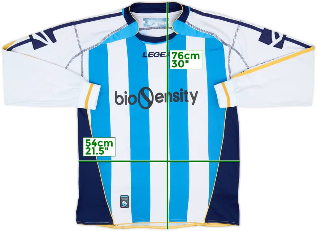 2006-07 Legea Template L/S Shirt (Pescara) - 9/10 - (XL)