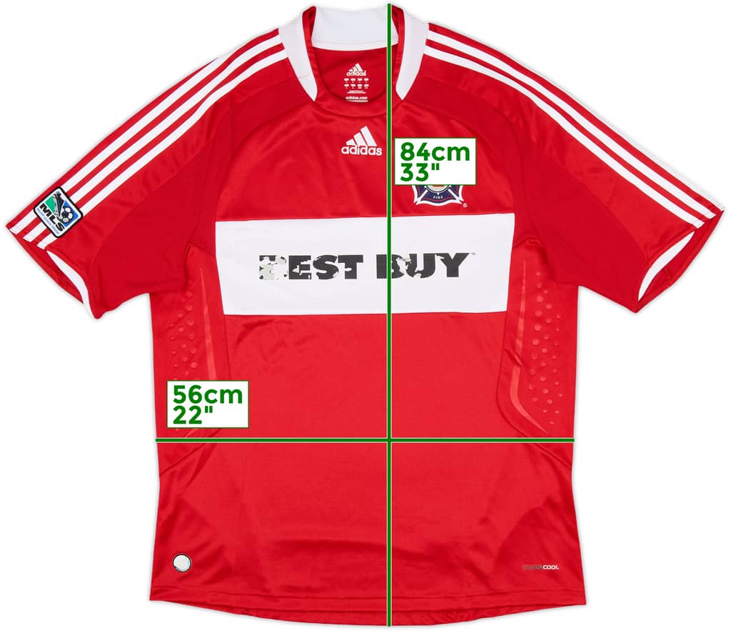 2009 Chicago Fire Home Shirt - 5/10 - (L)