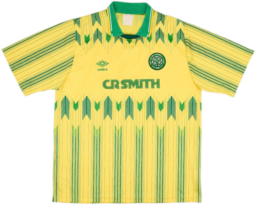 1989-91 Celtic Away Shirt - 7/10 - (L)