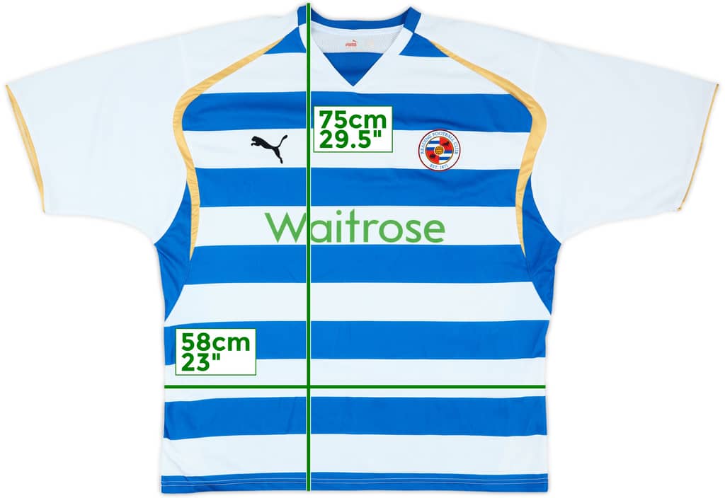 2008-09 Reading Home Shirt - 8/10 - (XL)