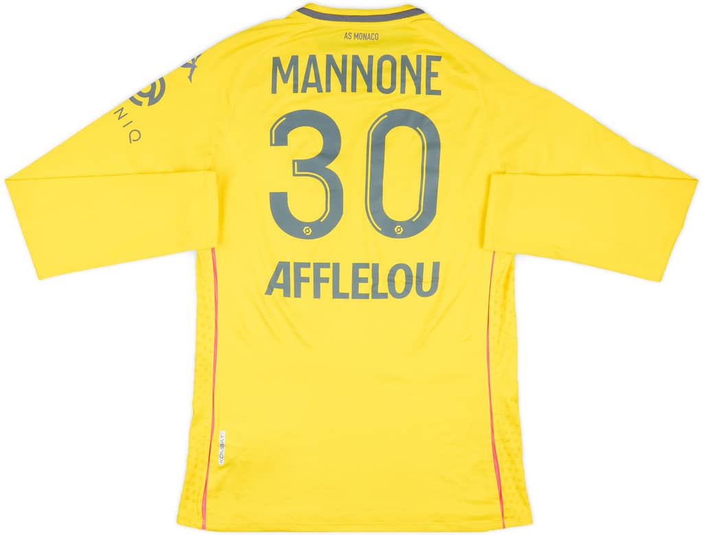 2020-21 Monaco Match Issue GK Shirt Mannone #30