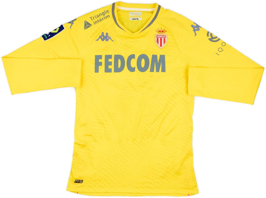 2020-21 Monaco Match Issue GK Shirt Mannone #30