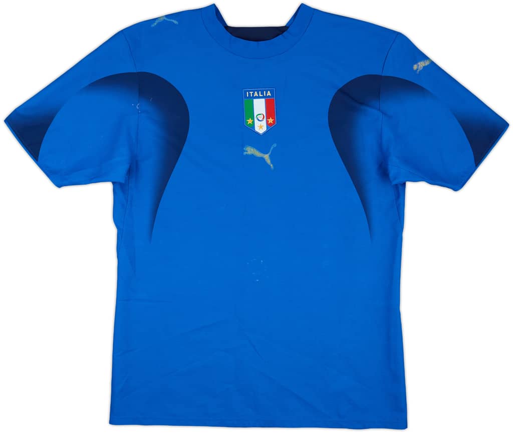2006 Italy Home Shirt - 4/10 - (S)