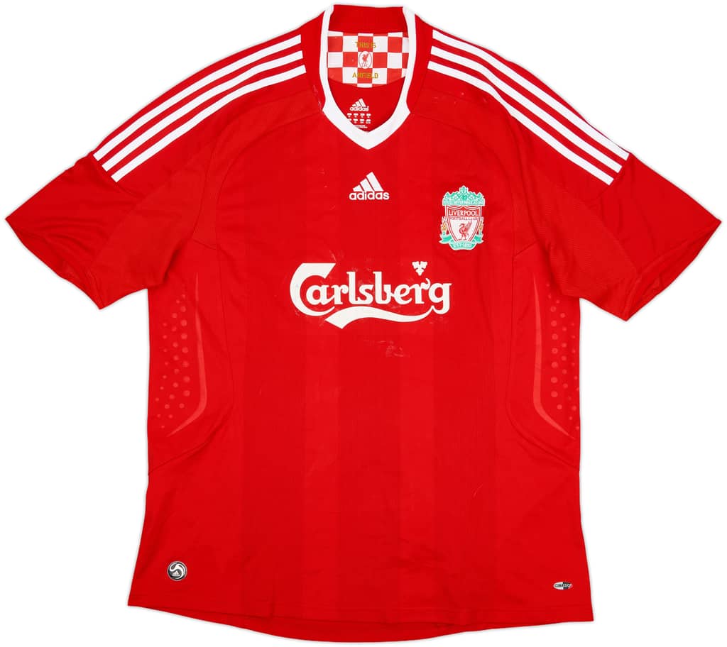 2008-10 Liverpool Home Shirt - 5/10 - (XL)