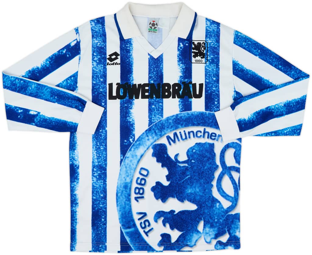 1994-95 1860 Munich Home L/S Shirt - 10/10 - (L)