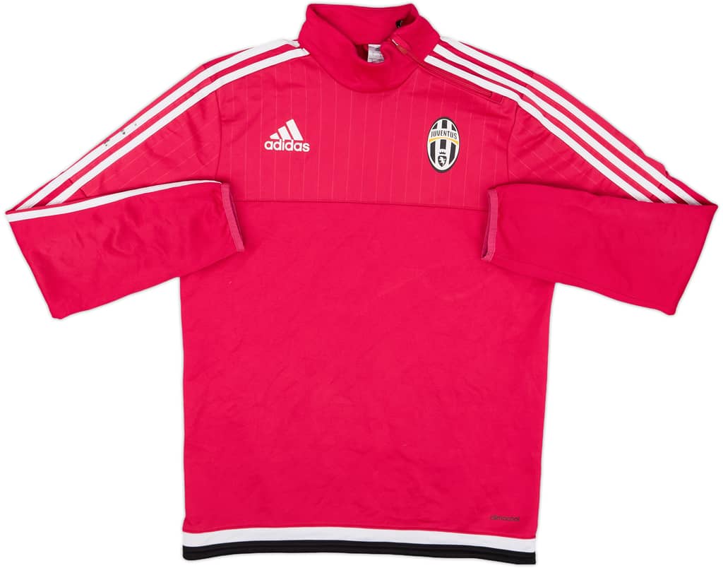 2015-16 Juventus adidas 1/4 Zip Drill Top - 7/10 - (S)