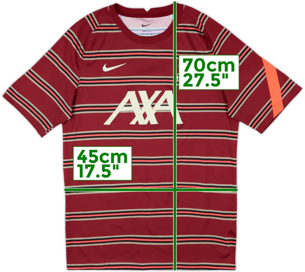 2021-22 Liverpool Nike Training Shirt - 7/10 - (S)