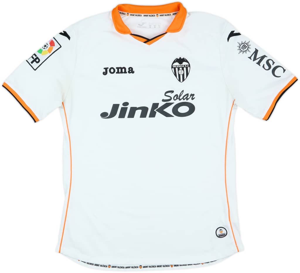 2013-14 Valencia Home Shirt - 7/10 - (M)