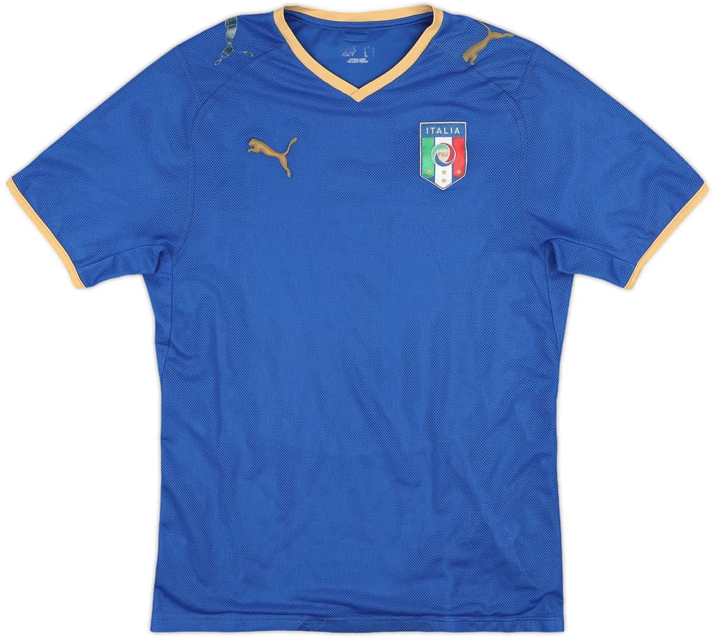 2007-08 Italy Home Shirt - 4/10 - (M)