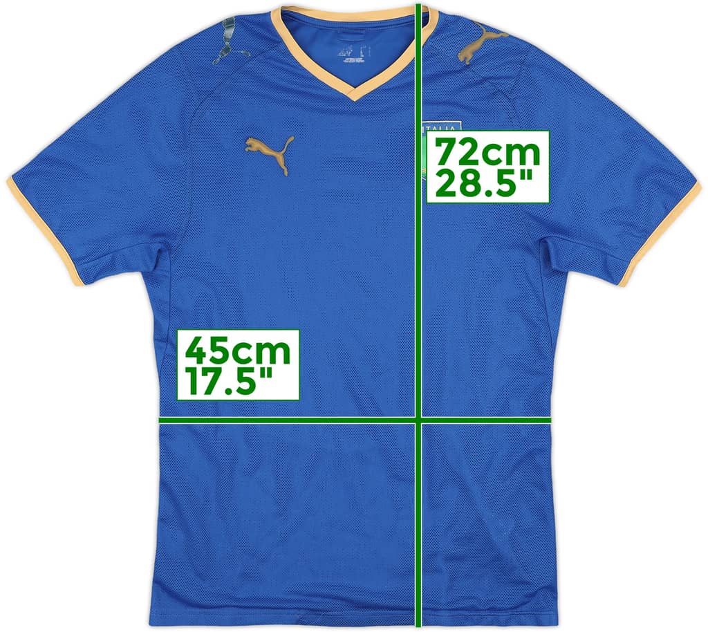2007-08 Italy Home Shirt - 4/10 - (M)