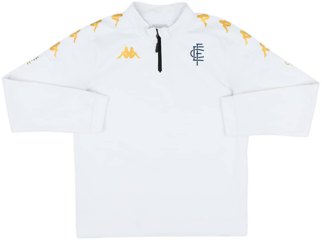 2020-21 Empoli Kappa 1/4 Zip Training Top - 8/10 - (L)