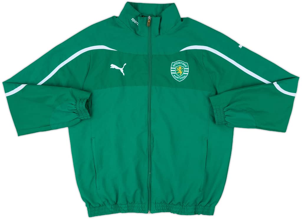 2010-11 Sporting CP Puma Track Jacket - 8/10 - (M)