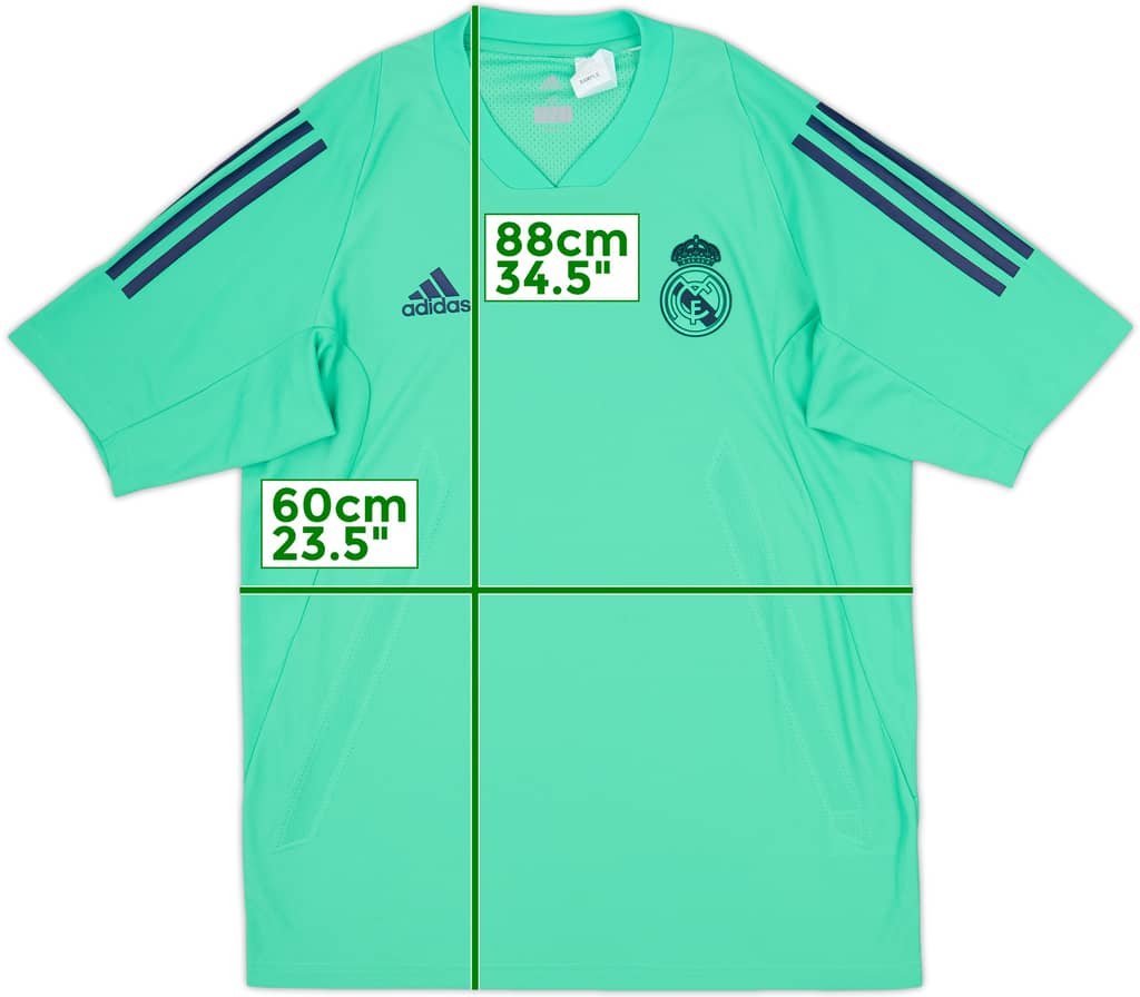 2019-20 Real Madrid adidas Training Shirt - 8/10 - (M)