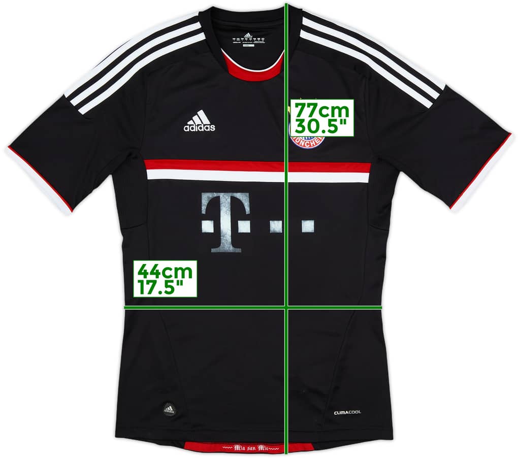 2011-12 Bayern Munich Third Shirt - 4/10 - (S)