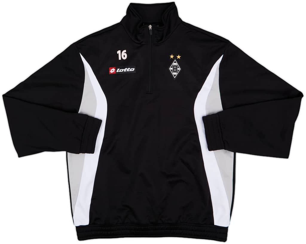 2009-10 Borussia Monchengladbach Player Issue Lotto 1/4 Training Top #16 - 8/10 - (L)