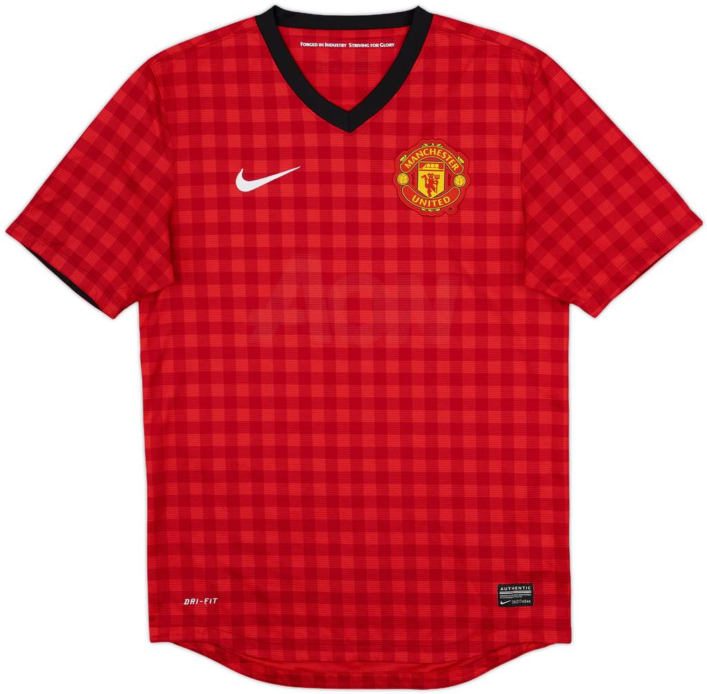 2012-13 Manchester United Home Shirt - 4/10 - (S)