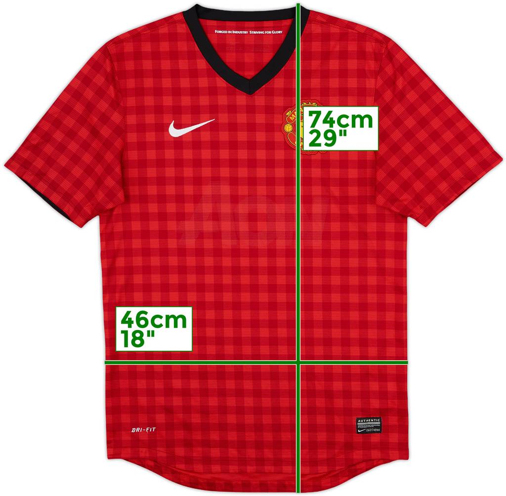 2012-13 Manchester United Home Shirt - 4/10 - (S)