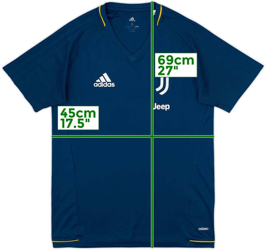 2017-18 Juventus adizero Training Shirt - 7/10 - (S)