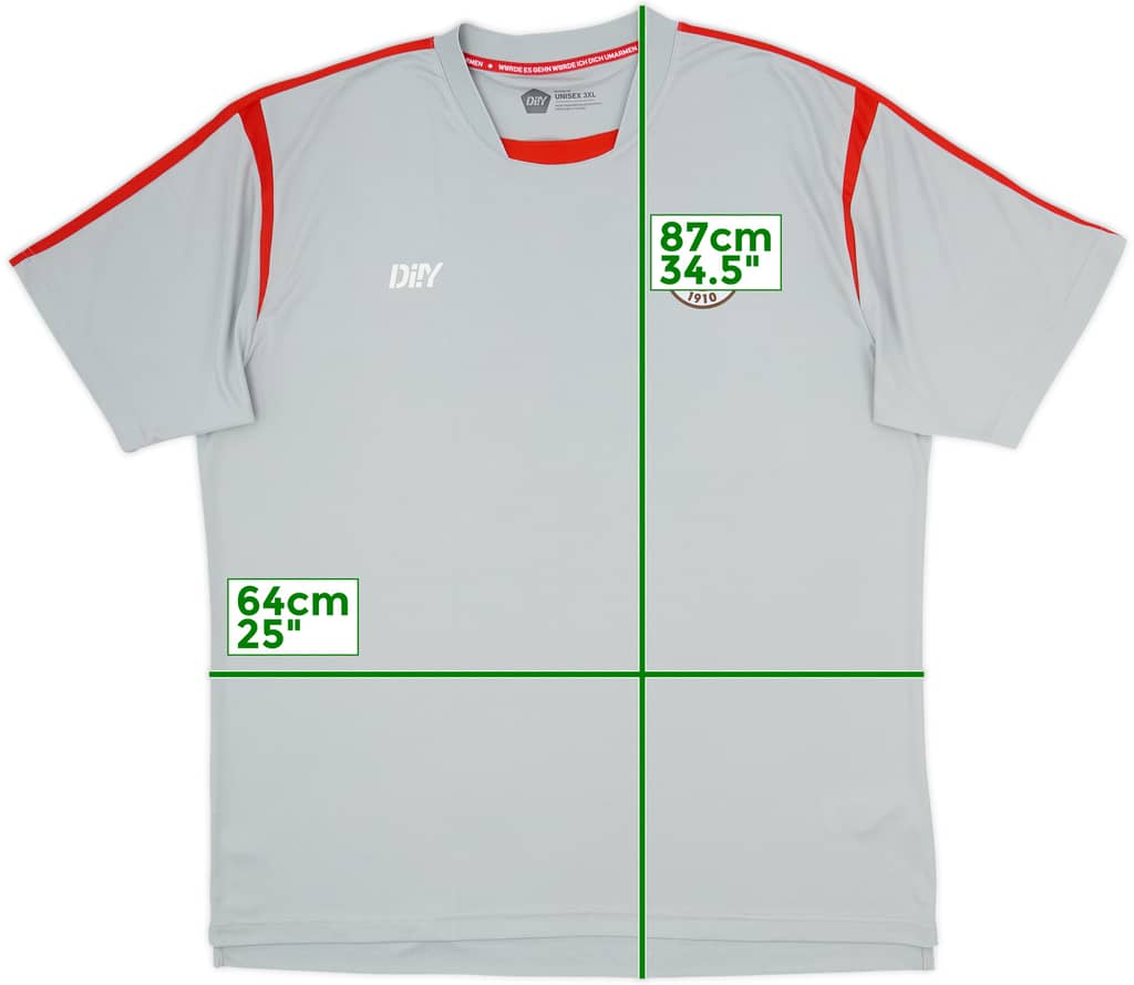 2022-23 St Pauli Di!y Training Shirt - 10/10 - (3XL)