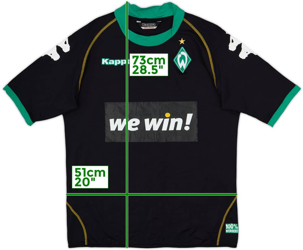 2006-07 Werder Bremen Third Shirt - 6/10 - (3XL)