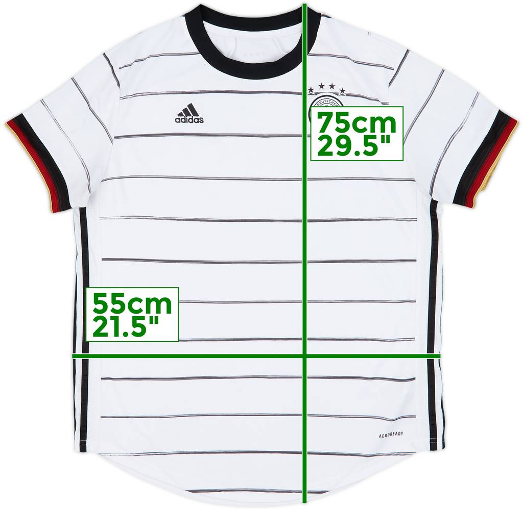 2020-21 Germany Home Shirt - 7/10 - (Women's XL)