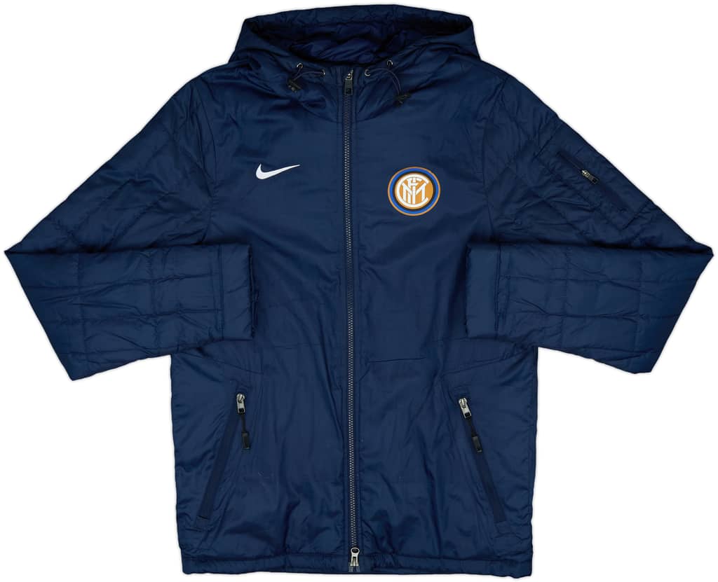 2015-16 Inter Milan Nike Padded Bench Coat - 7/10 - (S)