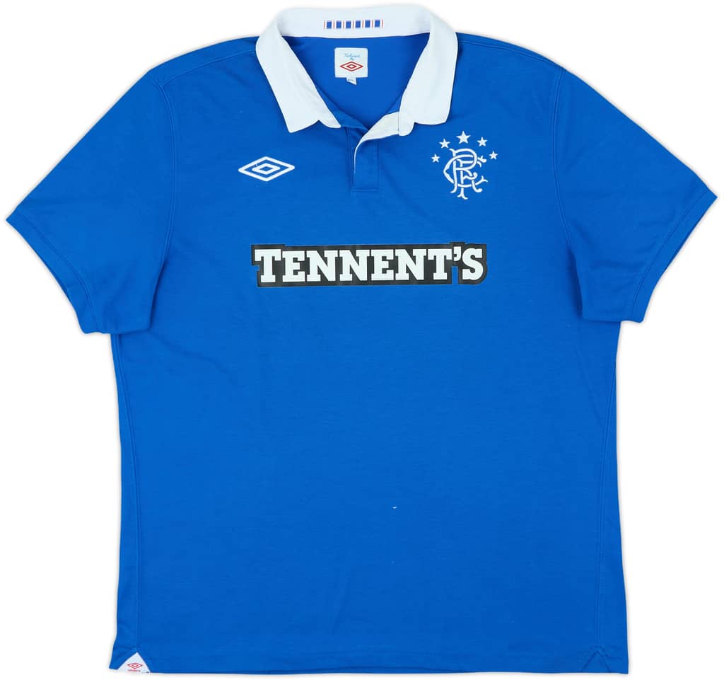 2010-11 Rangers Home Shirt - 8/10 - (XL)