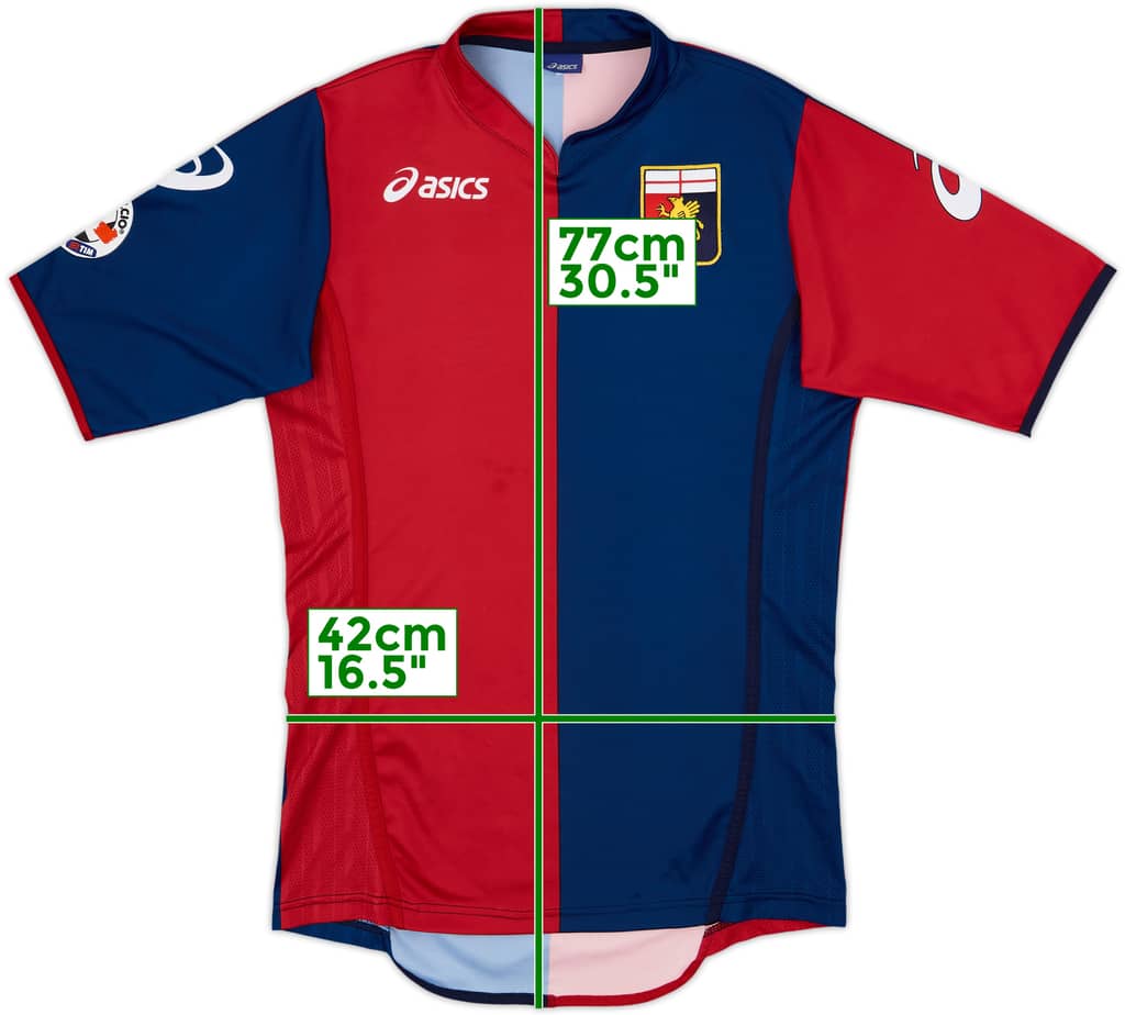 2009-10 Genoa Home Shirt - 8/10 - (S)