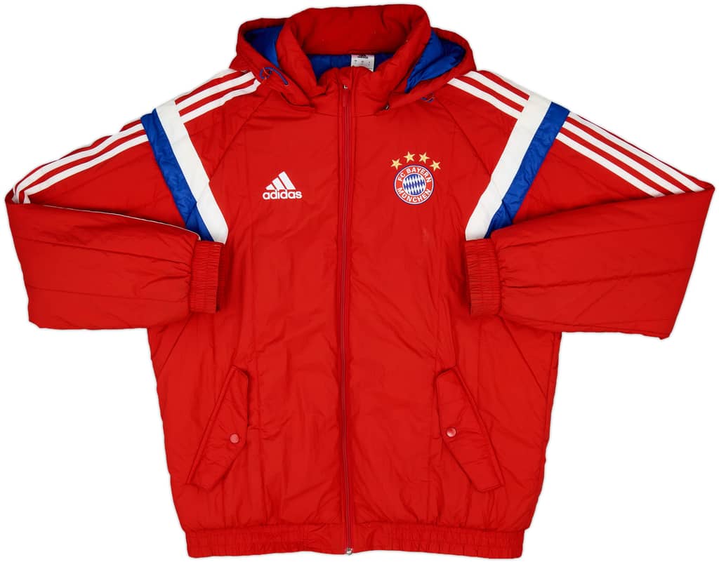 2014-15 Bayern Munich adidas Padded Bench Coat - 8/10 - (L)