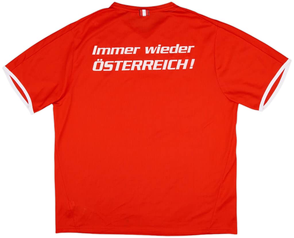 2006-08 Austria Signed Home/Training Shirt - 8/10 - (XL)