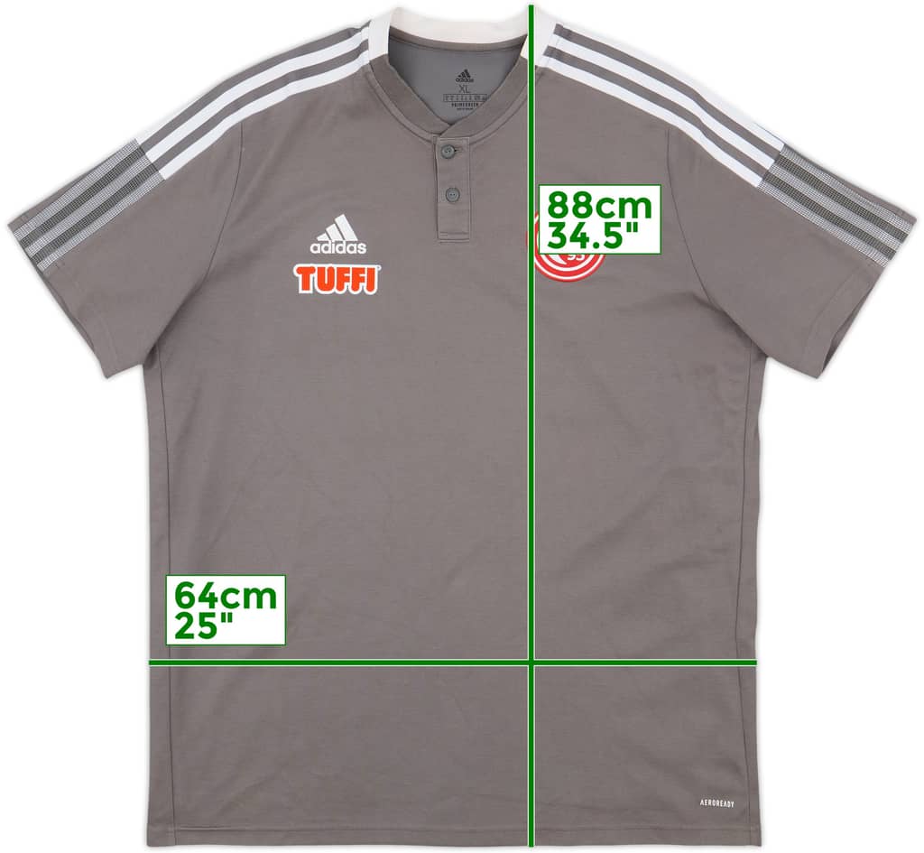 2021-22 Fortuna Dusseldorf Puma Polo Shirt - 9/10 - (XL)