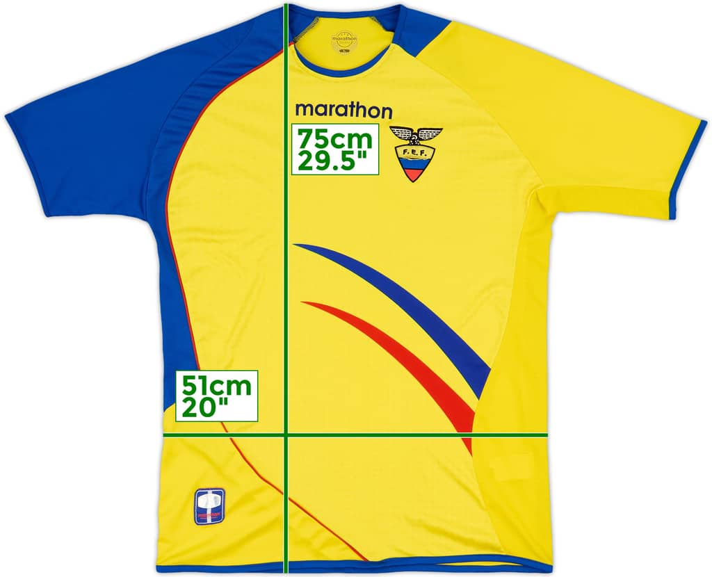 2006-07 Ecuador Home Shirt - 5/10 - (L)
