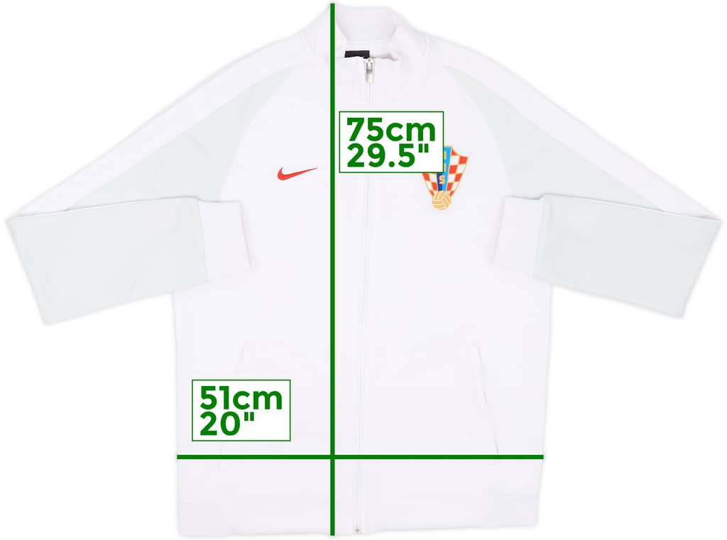 2016-17 Croatia Nike Track Jacket - 6/10 - (M)