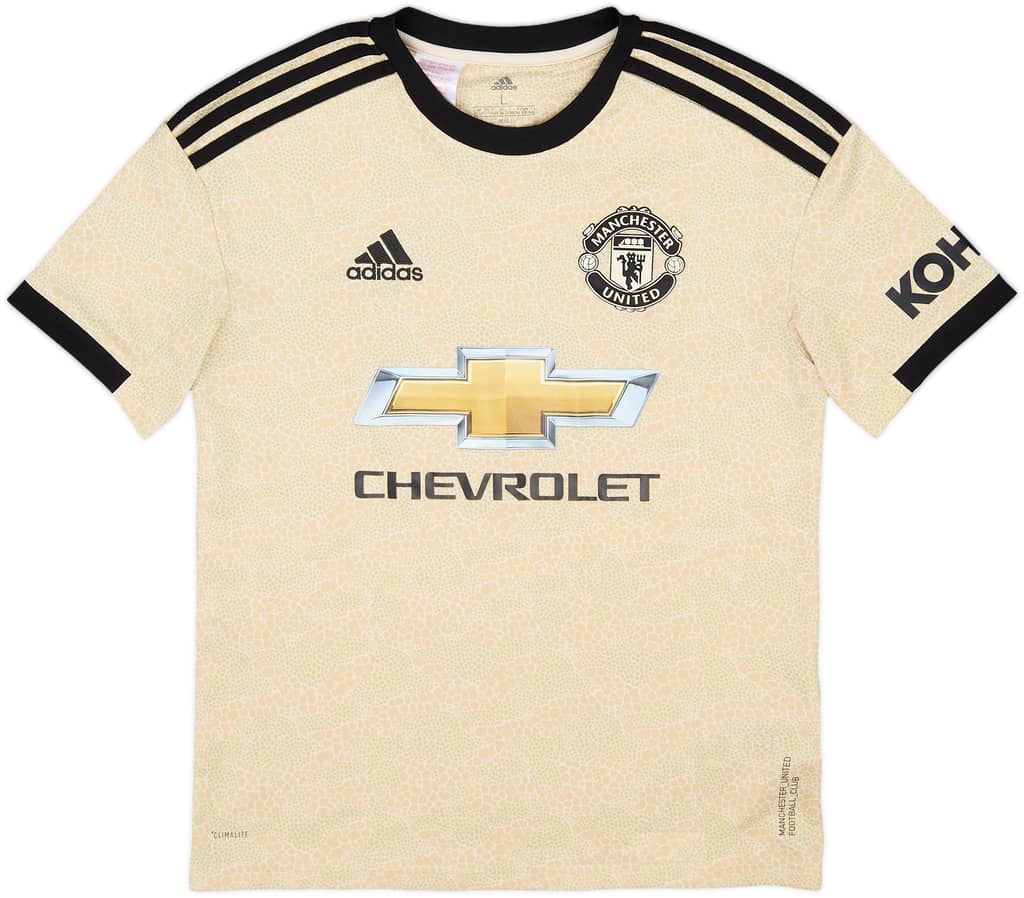2019-20 Manchester United Away Shirt - 10/10 - (L.Boys)