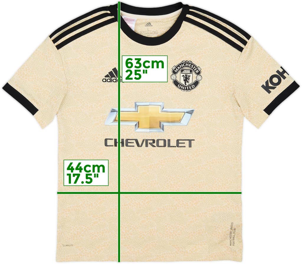 2019-20 Manchester United Away Shirt - 10/10 - (L.Boys)