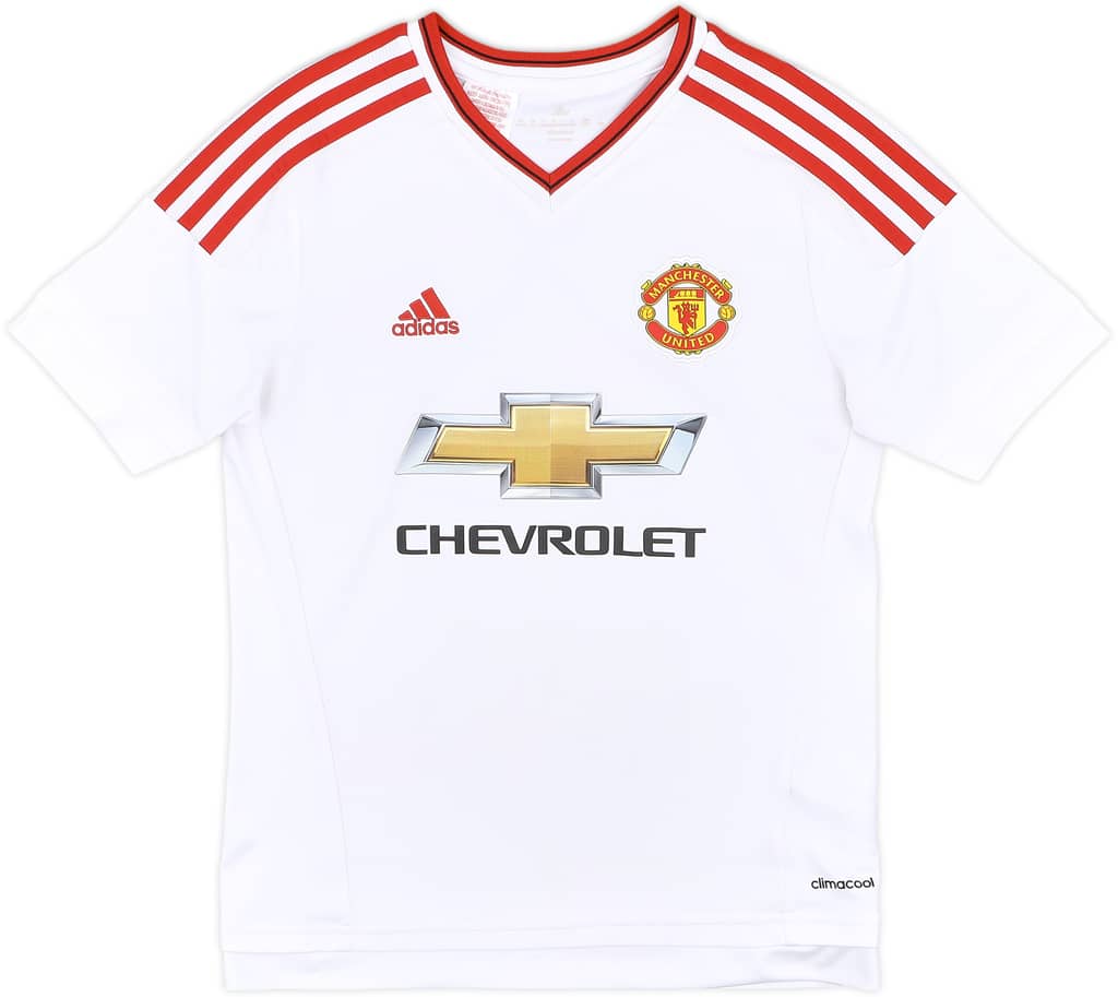 2015-16 Manchester United Away Shirt - 9/10 - (M.Boys)