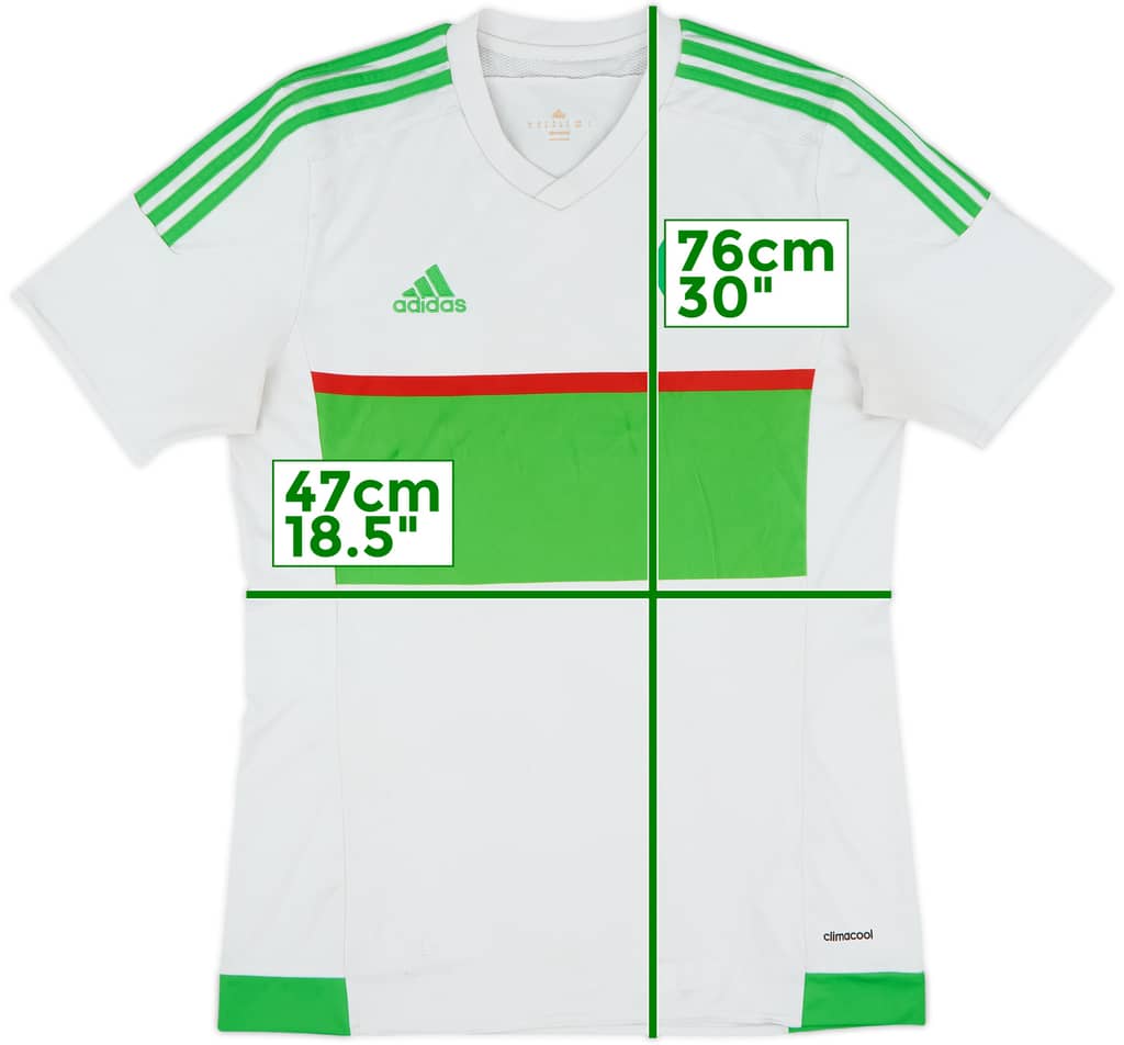 2016-17 Algeria Home Shirt - 8/10 - (M)