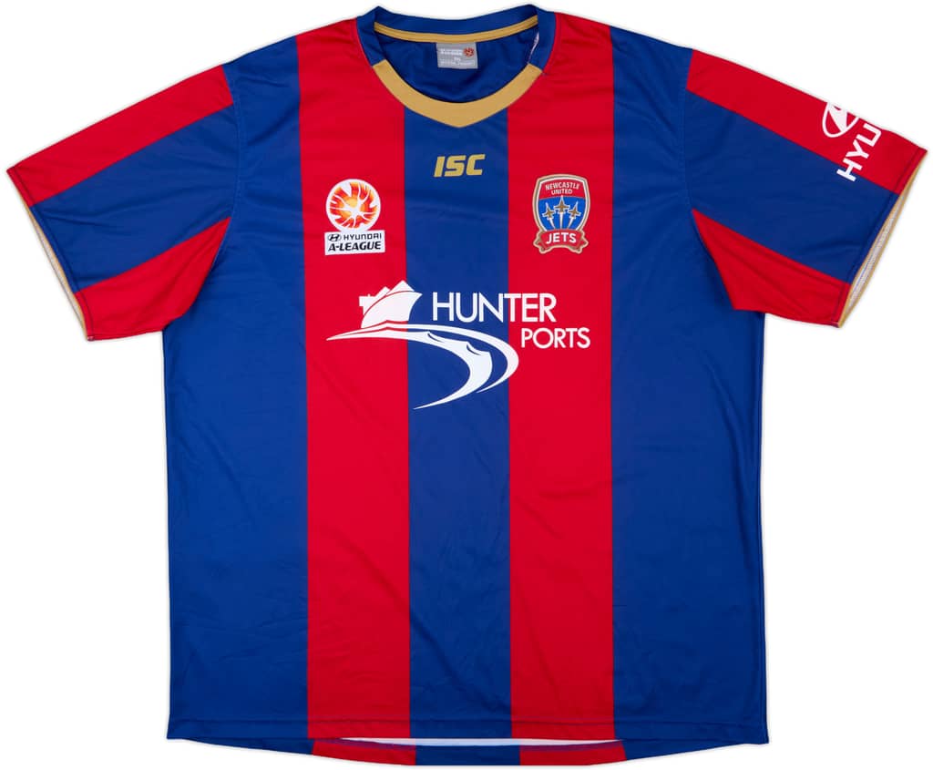 2011-13 Newcastle United Jets Home Shirt - 10/10 - (5XL)