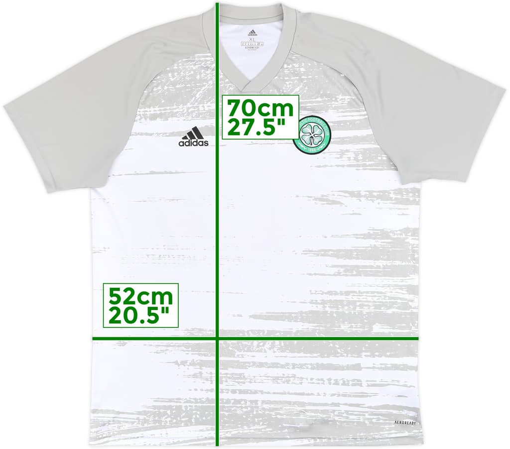 2020-21 Celtic adidas Training Shirt - 10/10 - (XL)