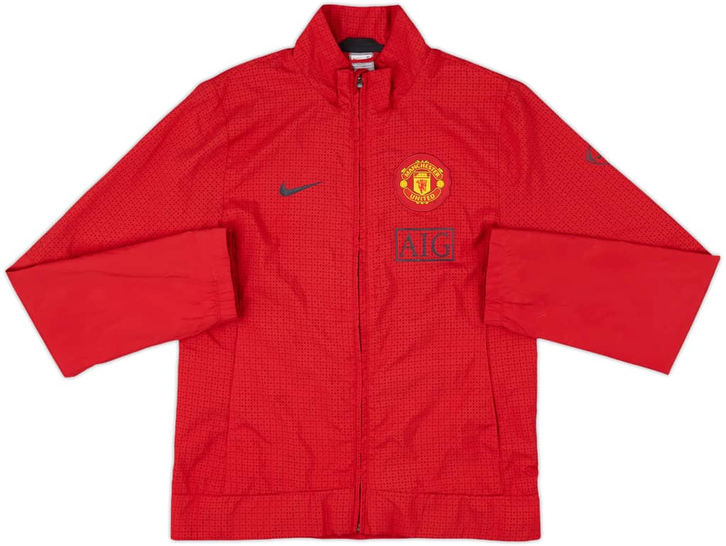 2009-10 Manchester United Nike Track Jacket - 6/10 - (S)