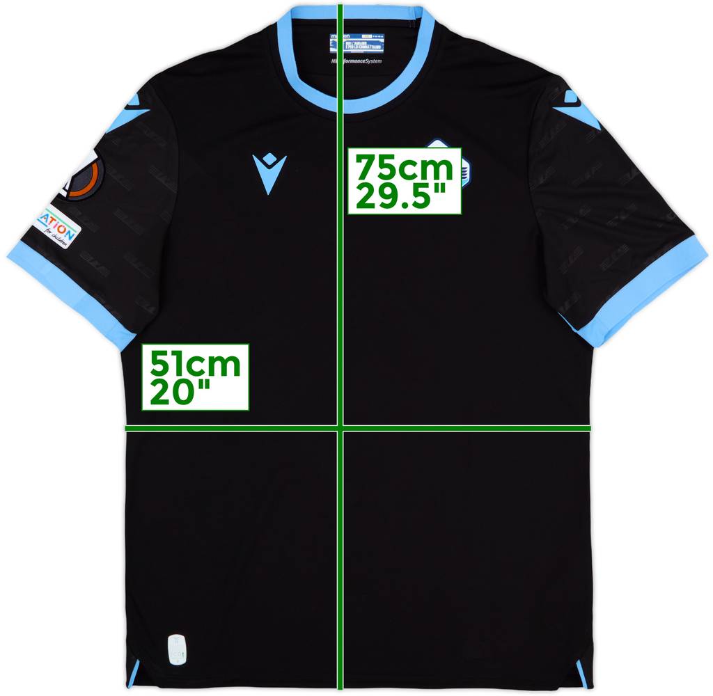 2021-22 Lazio Third Shirt - 10/10 - (XXL)